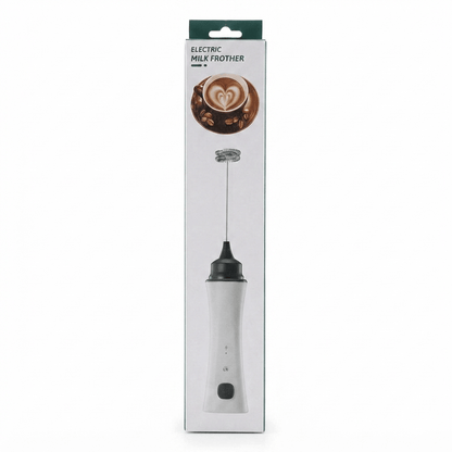 Electric Milk Frother - Handheld Rechargeable Foam Maker