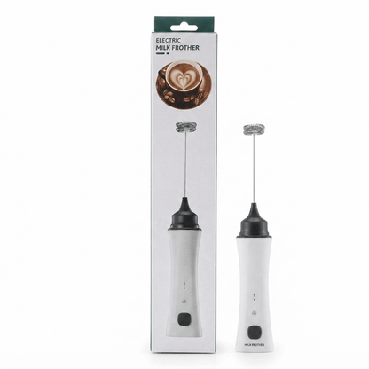 Electric Milk Frother - Handheld Rechargeable Foam Maker
