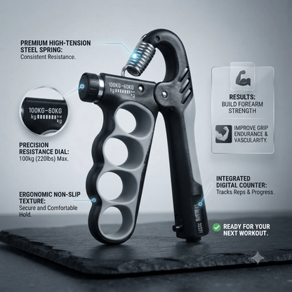 TitanGrip Heavy-Duty 4-Finger Hand Exerciser