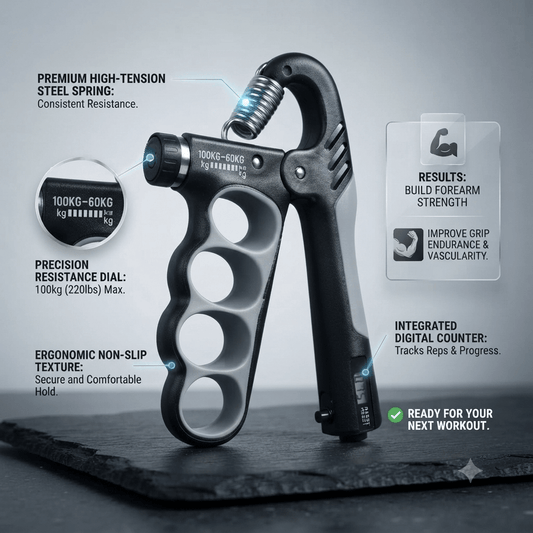 TitanGrip Heavy-Duty 4-Finger Hand Exerciser