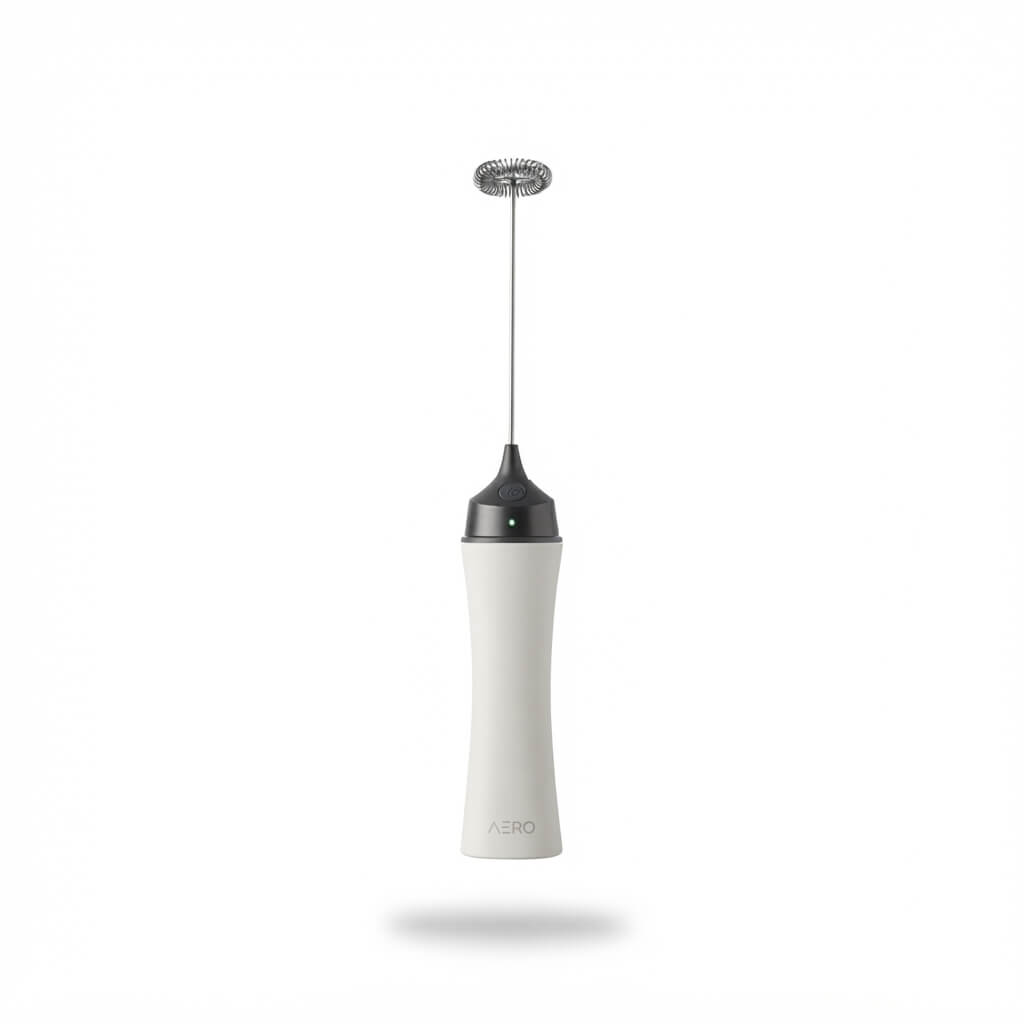 Electric Milk Frother - Handheld Rechargeable Foam Maker